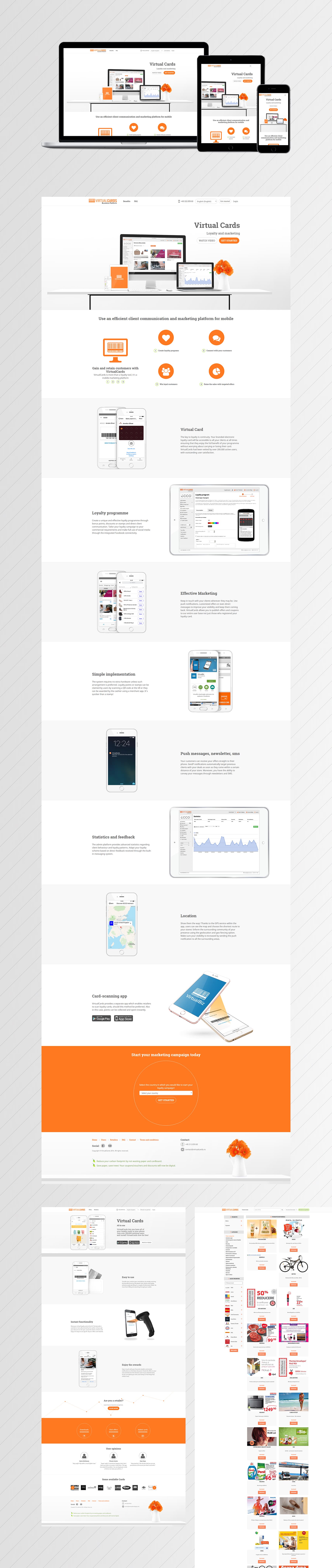 VirtualCards Website