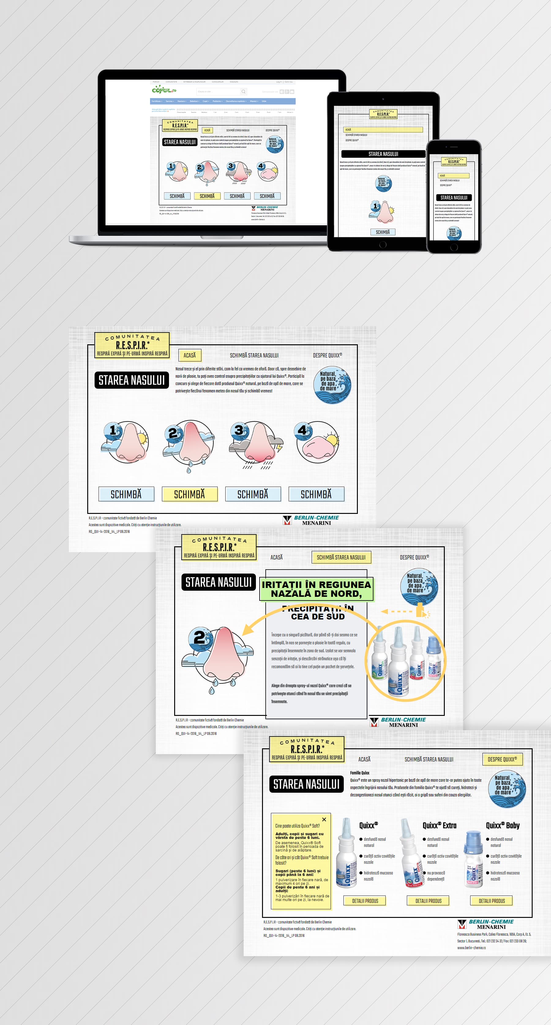 Responsive Minisite — QUIXX